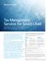 Tax Management Services for Select UMA
