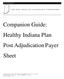 HP SYSTEMS UNIT. Companion Guide: Healthy Indiana Plan Post Adjudication Payer Sheet