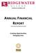 ANNUAL FINANCIAL REPORT For the Fiscal Year Ended June 30, 2015