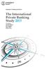 The International Private Banking Study 2013