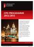 CPD Programme 2012/2013