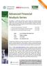 Advanced Financial Analysis Series