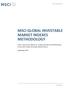 MSCI GLOBAL INVESTABLE MARKET INDEXES METHODOLOGY