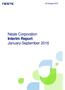 Neste Corporation Interim Report January-September October 2016