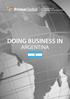 DOING BUSINESS IN ARGENTINA