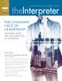 theinterpreter THE CHANGING FACE OF LEADERSHIP: INSIDE PREPARING TODAY FOR THE WORKPLACE OF TOMORROW