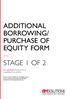 ADDITIONAL BORROWING/ PURCHASE OF EQUITY FORM