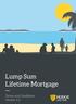 Lump Sum Lifetime Mortgage