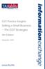 information exchange TAX Selling a Small Business The CGT Strategies CGT Practice Insights 4th Edition  September 2004