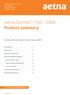 Aetna Summit Product summary