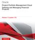 Oracle. Project Portfolio Management Cloud Defining and Managing Financial Projects. Release 13 (update 17D)
