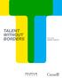 TALENT WITHOUT BORDERS ANNUAL REPORT