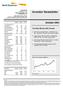 Investor Newsletter. October First Nine Months 2003 Results. Investor Newsletter October 2003