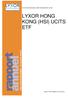 LYXOR INTERNATIONAL ASSET MANAGEMENT (LIAM) LYXOR HONG KONG (HSI) UCITS ETF