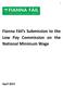 Fianna Fáil s Submission to the Low Pay Commission on the National Minimum Wage