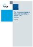 The Economic Value of the Adult Social Care sector - UK Final report