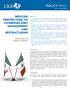 POLICY BRIEF MEXICAN PERSPECTIVES ON SOVEREIGN DEBT MANAGEMENT AND RESTRUCTURING. Skylar Brooks and Domenico Lombardi. No. 61 May 2015.