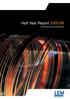 Half Year Report 2005/06 At the heart of power electronics