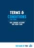 TERMS & CONDITIONS. for your... KBC Current Account KBC Debit Card