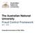 The Australian National University Fraud Control Framework. Corporate Governance & Risk Office