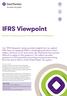Potential accounting consequences of the US tax reform for IFRS preparers