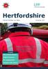 Hertfordshire. INSIDE Fire Pension Board. Injury Pensions. Re-employment. Member Self-service. Retired Firefighter newsletter November 2017