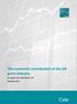 The economic contribution of the UK ports industry A report for Maritime UK