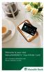 Welcome to your new ManulifeMONEY+ Visa Infinite * Card GET CASHBACK REWARDS AND TRAVEL BENEFITS IN ONE