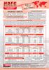HDFC SPECIAL DEPOSITS UPTO ` 20 CRORE Fixed & Variable Rates. Quarterly Option. Half-Yearly Option. Monthly Income Plan. Annual Income Plan