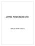 JAYPEE POWERGRID LTD. ANNUAL REPORT