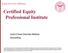 Certified Equity Professional Institute