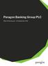 Paragon Banking Group PLC. Pillar III Disclosures - 30 September 2017