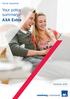 Home Insurance. Your policy summary AXA Extra