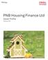 PNB Housing Finance Ltd Issuer Profile