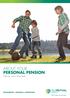 about your personal pension Single price, series 6 member s guide We ll help you get there