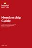 Membership Guide. This guide should be read in conjunction with one or more of the following: Hospital Cover brochure Extras Cover brochure