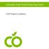 colorado fresh food financing fund CO4F Program Guidelines