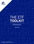 THE ETF TOOLKIT THIRD EDITION THE PROFESSIONAL S GUIDE TO EXCHANGE-TRADED FUNDS