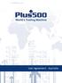 Plus500AU Pty Ltd. User Agreement - Australia