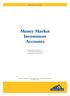 Money Market Investment Accounts