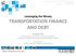 TRANSPORTATION FINANCE AND DEBT