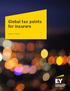 Global tax points for insurers. Volume 1 Issue 3