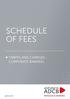 SCHEDULE OF FEES TARIFFS AND CHARGES - CORPORATE BANKING. adcb.com
