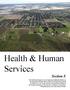 Health & Human Services. Section E