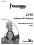 FRH18EOC88V1. Evidence of Coverage. Freedom Platinum Plan Rx (HMO) H5427_2018_AEOC_088_Aug2017_CMS Accepted