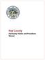Nye County Purchasing Policies and Procedures Manual