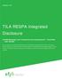 TILA RESPA Integrated Disclosure