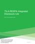 TILA-RESPA Integrated Disclosure rule