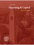Operating & Capital Budget Plan May 2017