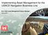 Implementing Asset Management for the USACE Navigation Business Line